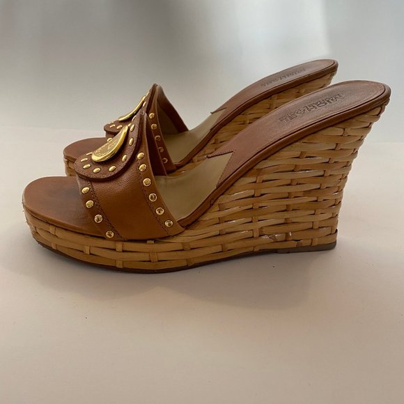 Vintage Micheal Kors Wedges Size 9.5 - Picture 1 of 6